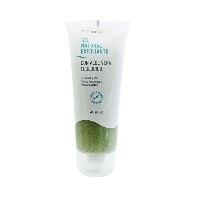 Gel natural exfoliante HIDROLINE 200 ml