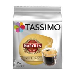Café cápsulas TASSIMO Marcilla café largo 16 uds. 132,8 g