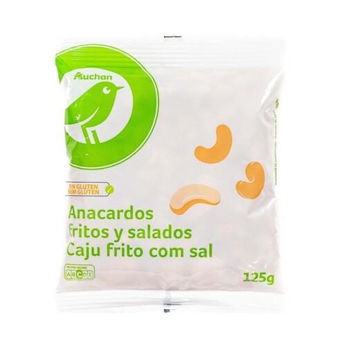 PRODUCTO ECONÓMICO ALCAMPO Anacardos fritos y salados PRODUCTO ECONÓMICO ALCAMPO 125 g