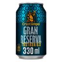 Cerveza tostada Cruzcampo 0.0 alcohol gran reserva lata 33 cl