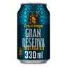 Cerveza tostada Cruzcampo 0.0 alcohol gran reserva lata 33 cl