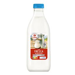 Leche entera fresca Carrefour botella 1 l