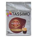 Café espresso Tassimo Marcilla 16 cápsulas