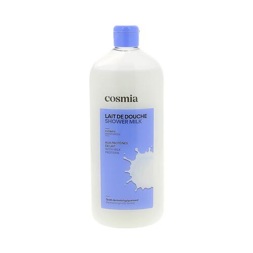 COSMIA Gel hidratante para baño o ducha (leche de ducha), con proteinas de leche 750 ml