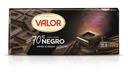Chocolate negro sin gluten Valor 200g 70% de cacao