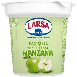 Yogur sabor manzana larsa, tarrina 125 g
