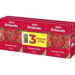 Tomate frito orlando, pack 3x212 g