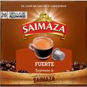 Café fuerte en cápsulas Saimaza compatible con Nespresso 20 unidades de 5,2 g