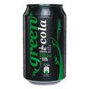 Refresco de cola sin azúcar green cola, lata 33 cl