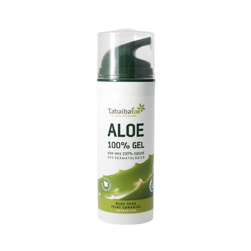 TABAIBALOE Gel hidratante corporal con aloe vera 100% natural TABAIBALOE 150 ml