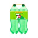 SEVEN UP Refresco lima-limón sin azúcar pack 2 uds. x 2 l