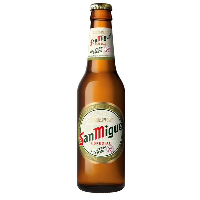 Cerveza San Miguel especial sin gluten botella 33 cl