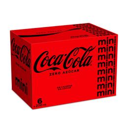 COCA-COLA Zero lata 6x20 cl