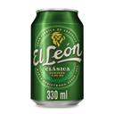 Cerveza El León clásica lata 33 cl