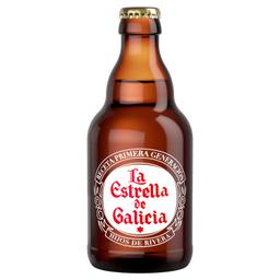Cerveza La Estrella de Galicia botella 33 cl