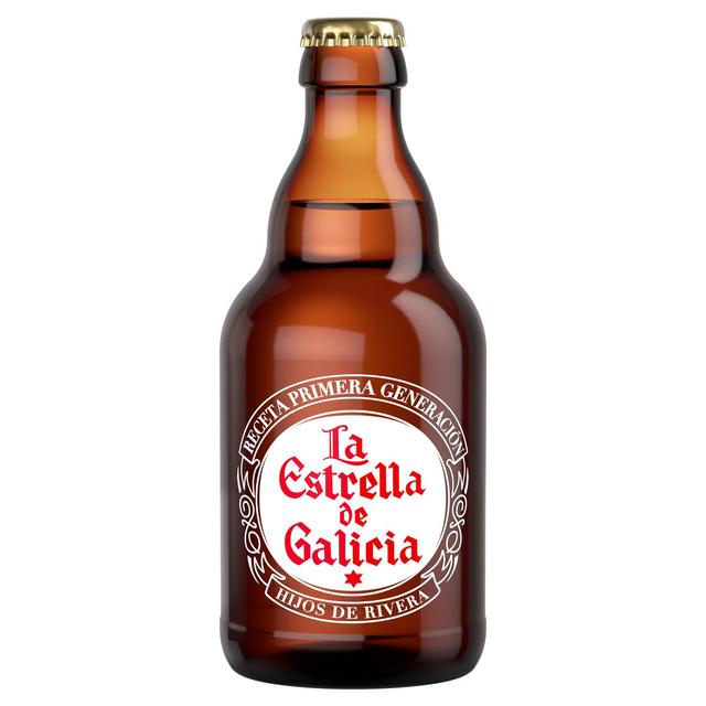 Cerveza ESTRELLA GALICIA Receta Primera Generación botella steiner 33 cl