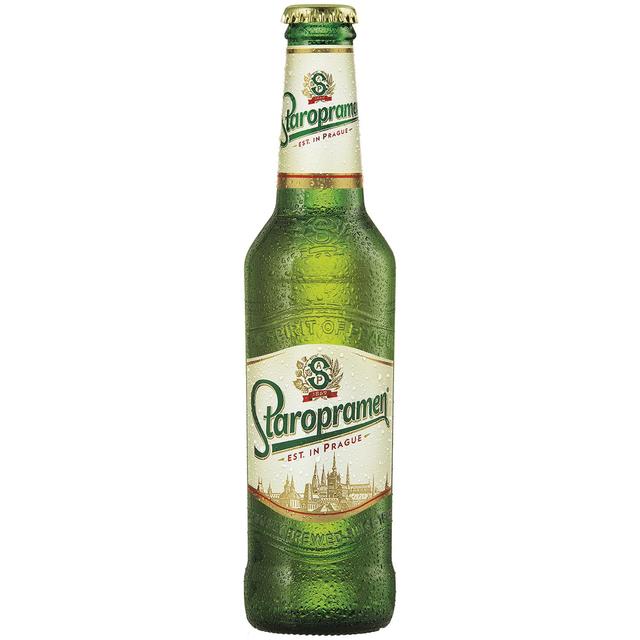 Cerveza Rubia Pilsner Staropramen botella 33cl