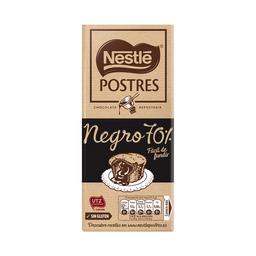 NESTLÉ Chocolate negro 70% para respostería fácil fundir 170 g