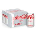 COCA COLA Light Pack 9 uds. x 330 cl