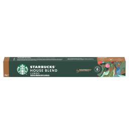 Café cápsulas house blend Starbucks compatible con Nespresso 10 ud