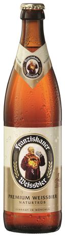 Cerveza alemana franziskaner, botellín 50 cl