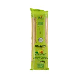 ECOLECERA Pasta Espaguetis ecológicos, pasta de sémola de trigo duro de calidad superior ECOLECERA 500 g