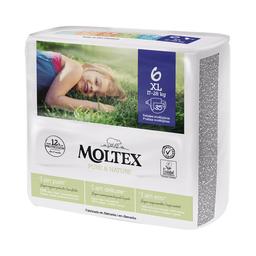 MOLTEX Pure & nature Pañales ecológicos talla 6 (17-28 kg) 35 uds