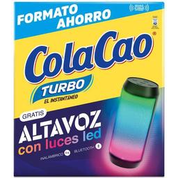 Cacao soluble turbo cola cao, maleta 2,5 kg + regalo