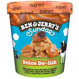 Helado dulce de leche ben & jerry's, tarrina 427 ml