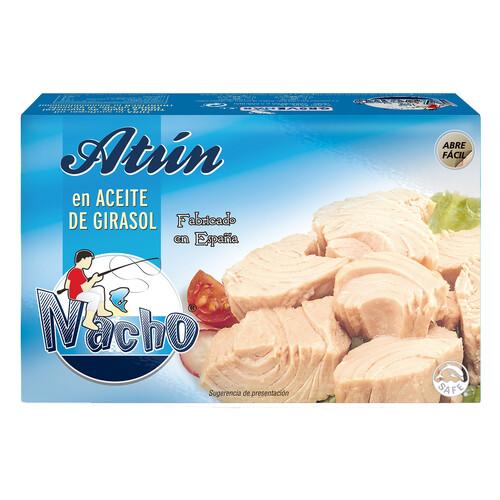 NACHO Atún en aceite de girasol en conserva 141 g