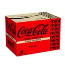 Coca Cola zero azúcar zero cafeína mini pack 6 latas 20 cl