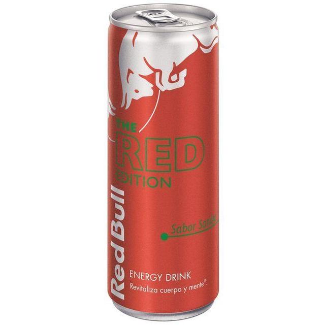 Bebida energética sabor sandía Red bull lata 250 ml