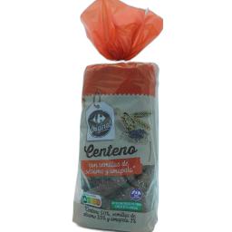 Pan de molde centeno Original Carrefour si lactosa 675 g