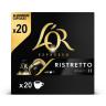 Café espresso ristretto intensidad 11 L´or 20 caps