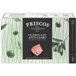 Ventresca de atún claro en aceite de oliva friscos, lata 111 g