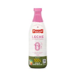 Leche desnatada 0% MG Pascual botella 1,5 l