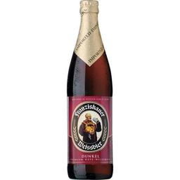 Cerveza alemana franziskaner dunkel, botellín 50 cl