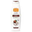 Gel de ducha coco Natural Honey botella 650 ml