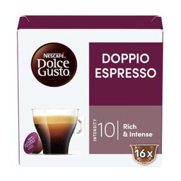 Café doppio espresso en cápsulas Nescafé Dolce Gusto 16 ud
