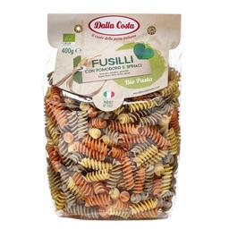 Fusilli tricolor con tomate y espinaca ecológico Dalla Costa 400 g