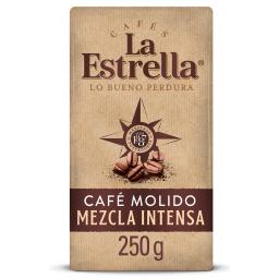 Café molido mezcla intenso La Estrella 250 g