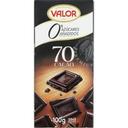 Chocolate 70% negro Valor 0% azúcares añadidos