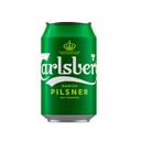 Cerveza danesa CARLSBERG lata 33 cl
