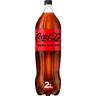 Refresco de cola coca cola zero, botella 2 litros