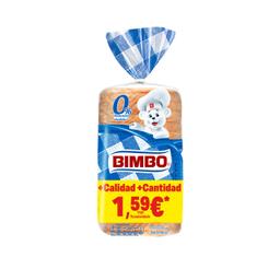 Pan de molde sin azúcar añadido Bimbo 430 g