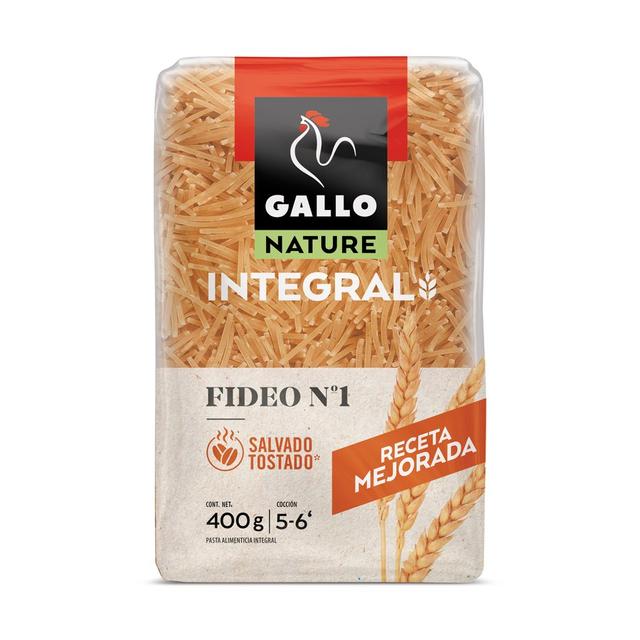 Fideo nº1 integral GALLO 400 g