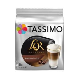 TASSIMO L'OR Café en cápsulas latte macchiato 8 uds