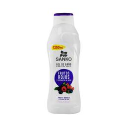 SANKO Gel de baño o ducha con extracto de frutos rojos y Acai SANKO 1250 ml
