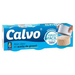 CALVO Atún claro aceite de girasol 52 g. pack 3 uds