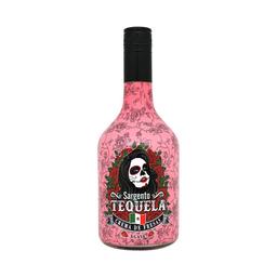 SARGENTO TEQUELA Crema de fresas con un toque de Agave (de origen Mexicano) SARGENTO TEQUELA botella de 70 cl